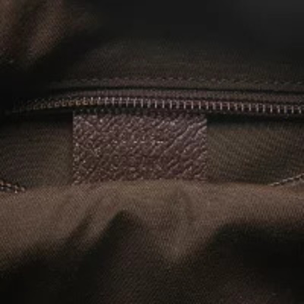 Gucci GG Canvas Half Moon Shoulder Bag Brown - Picture 11 of 13